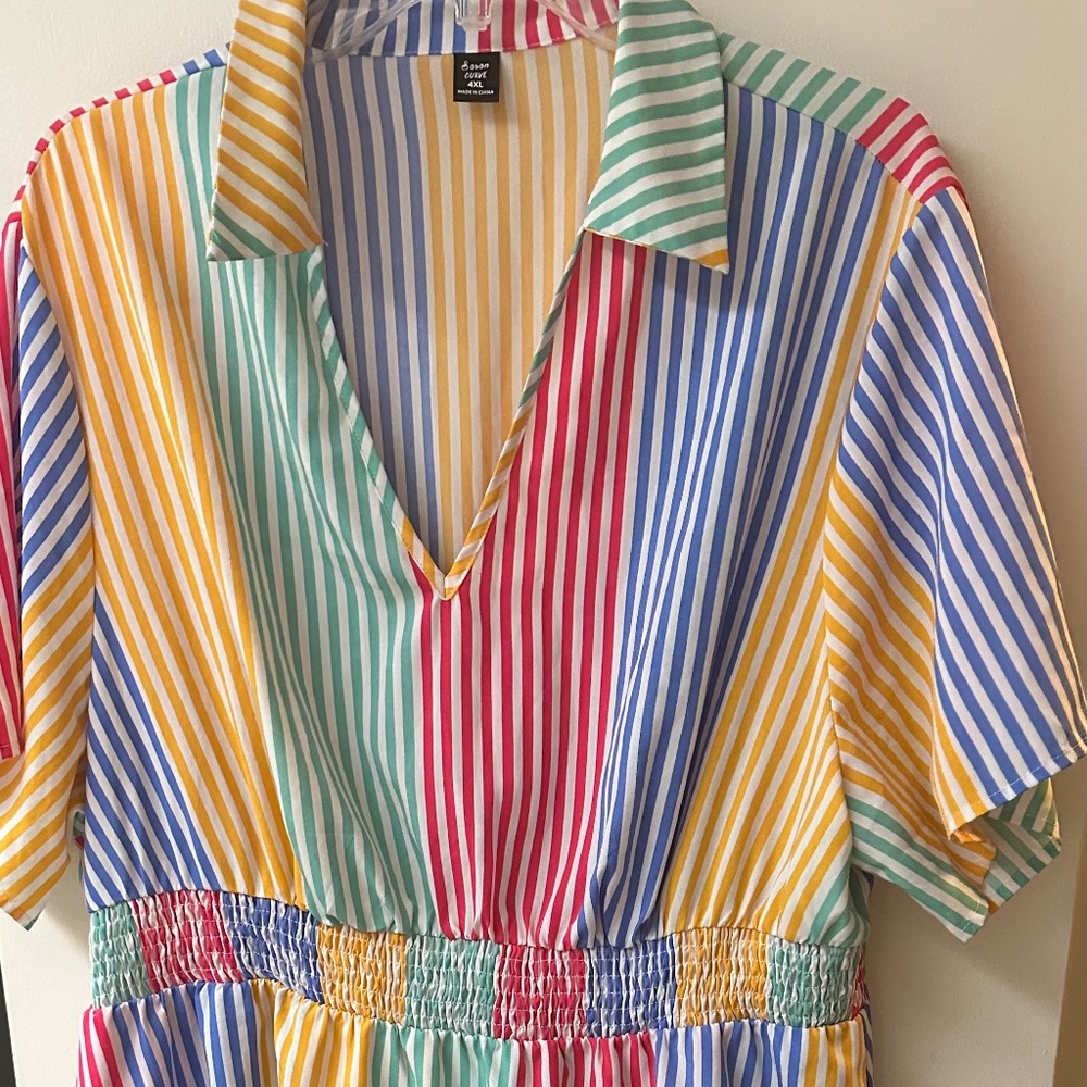 Striped summer dress